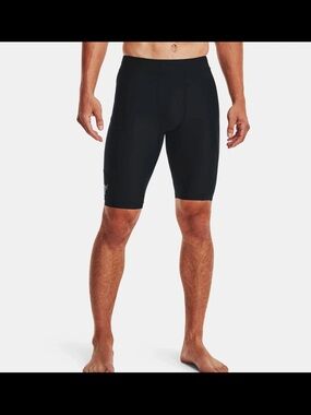 Under Armour Mens Project Rock Heat Gear Compression Shorts Size XL NWT!